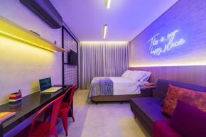 Lindo apartamento frente para praia, Wi-Fi